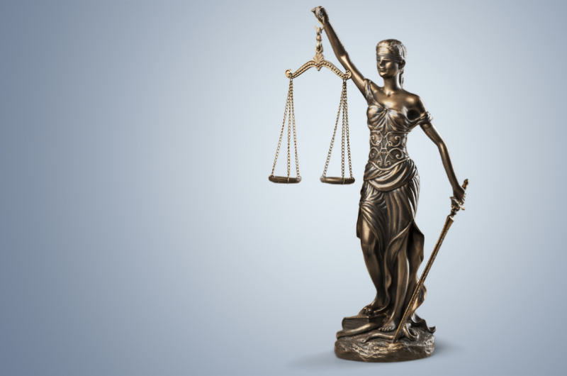 Fotobanka - socha Justicia