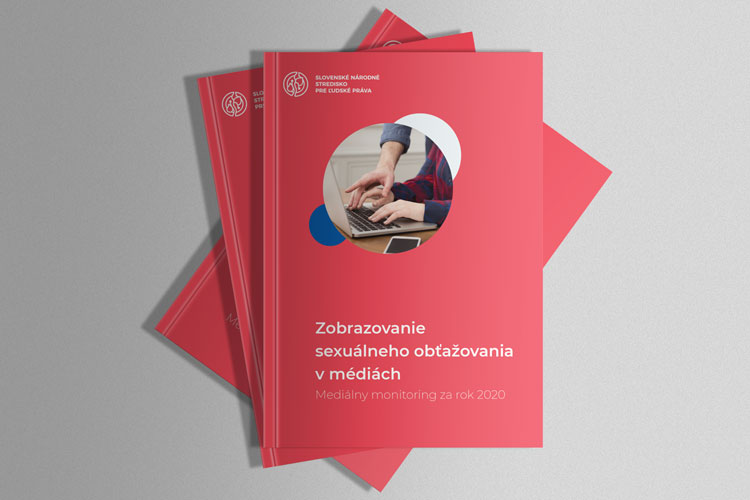 Obálka publikácie Zobrazovanie sexuálneho obťažovania v médiách