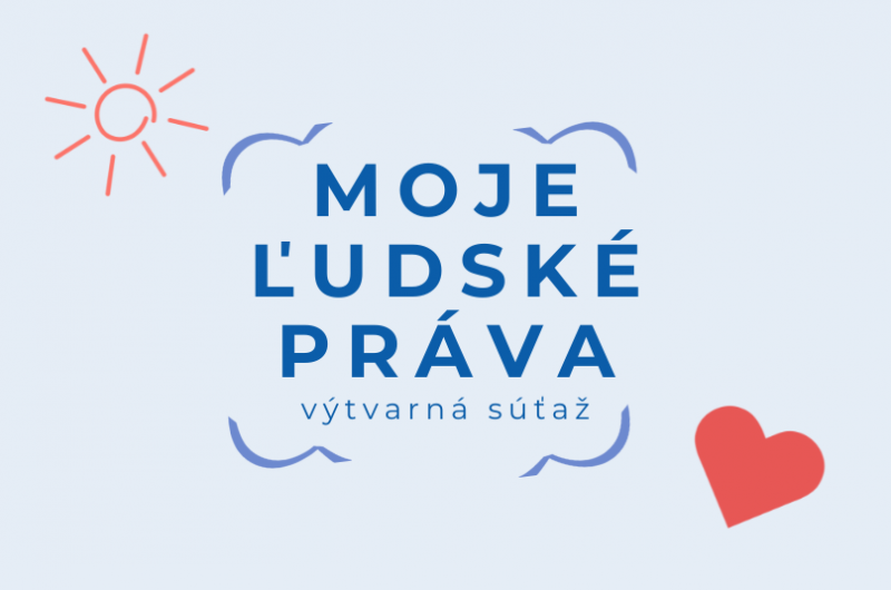 Grafika súťaže Moje ľudské práva